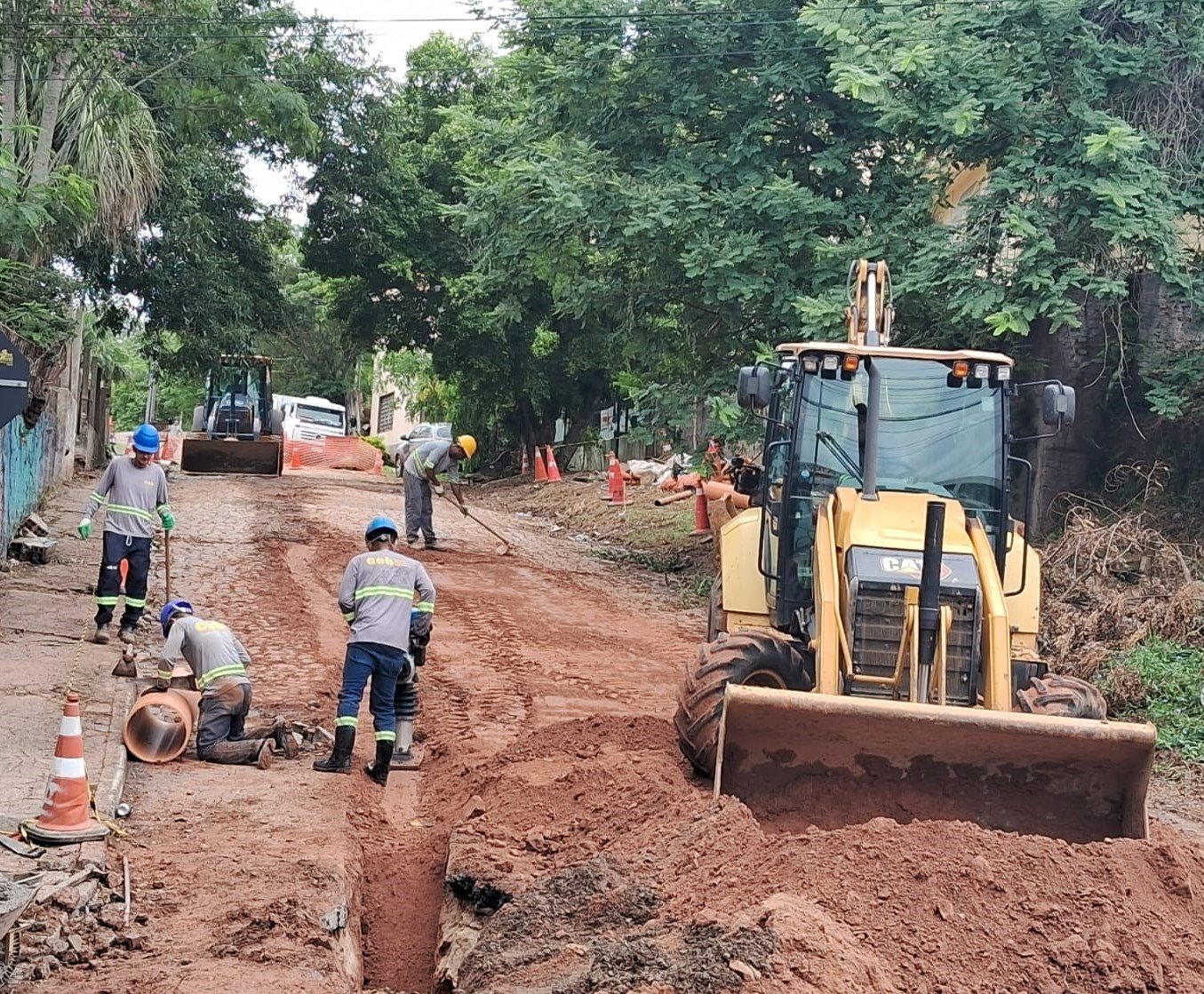 Expansão de rede de esgoto no bairro KM 3 terá investimento de R$ 2,7 milhões e beneficiará 1,8 mil pessoas em Santa Maria
